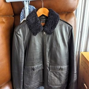 BOSS Sheep Nappa Leather Jacket